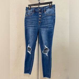 Woman’s nature denim skinny jeans